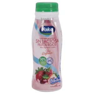 Yogur Yoka Sin Lactosa Frutos Rojos 250 G
