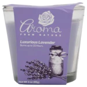 Velas Aromáticas Luxurious La 85 G (3 Oz) Duración 20 H