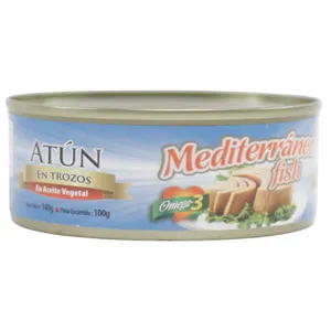 Atún Mediterráneo En Aceite 140 G