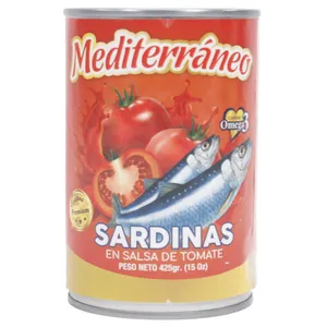 Sardinas Mediterráneo En Salsa De Tomate 425 G (15 Oz)