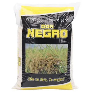 Arroz Don Negro En Funda 4.54 Kg (10 Lb)