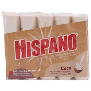 Jabón Hispano De Coco Octagonal