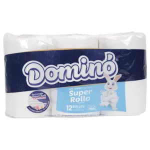 Papel Higiénico Dominó Super Rollo X12