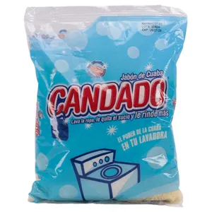 Jabón Candado Cuaba Rallado Para Lavadoras 375 G