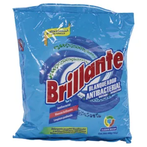 Detergente Brillante Con Blanqueador 400 G