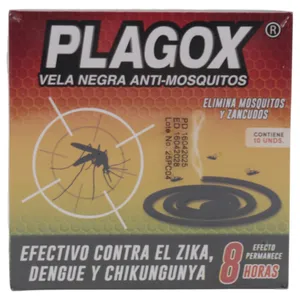 Velas Anti-mosquitos Negras X10