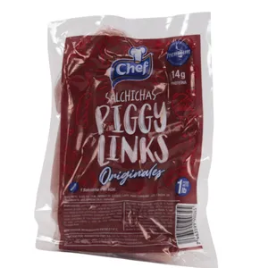 Salchichas Piggy Links Chef 0.6 Lb