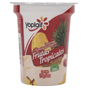 Yogur Semidescremado Yoplait Frutas Tropicales 170 G