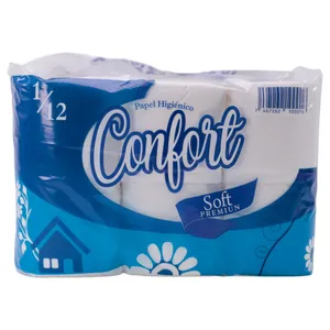 Papel Higiénico Confort X12 Unidades