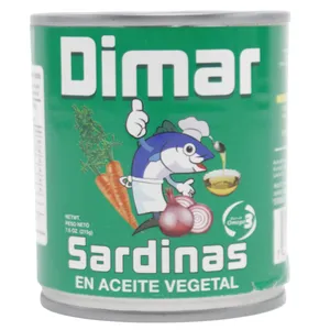 Sardinas Dimar En Aceite 225 G