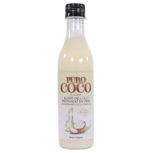 Aceite De Coco Virgen Puro Botella 12 Oz