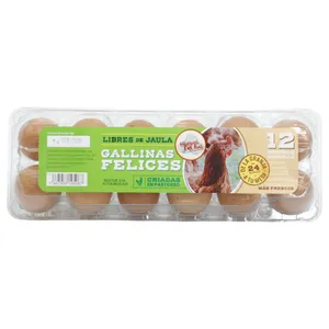 Huevos Del País Libres De Jaula X12