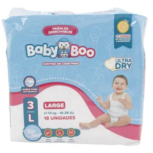 Pañal Baby Boo Large