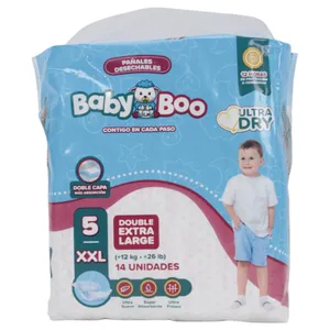 Pañal Baby Boo Xxl
