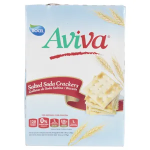 Galletas De Soda Aviva Saltina 9 X 1.06 Oz