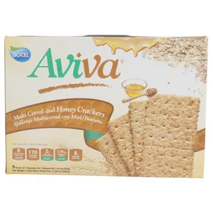 Galletas Aviva Multicereal Con Miel (360 G) 9 Unidades