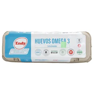Huevos Omega-3 Endy 12 Unidades