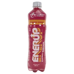 Bebida Energizante Enerup Cereza Fresa 500ml