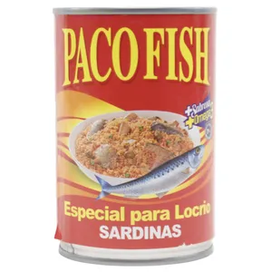 Sardinas Paco Fish Especial Locrio 1 Lata