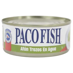 Atún Paco Fish En Agua 425 G (15 Oz)