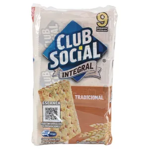 Galleta Club Social Integral 26 G