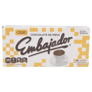 Chocolate Embajador (260 G) 10 Unidades