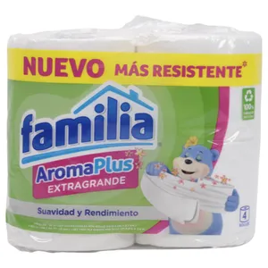 Papel Higiénico Familia Acolchamax Extra Grande 4 Unidades