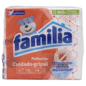Pañuelos Faciales Cuidadín Gripal