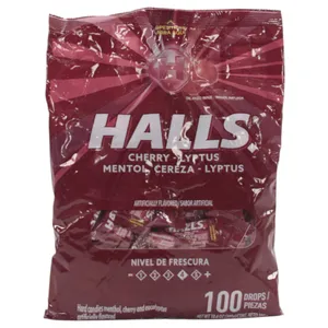 Halls Cherry X100