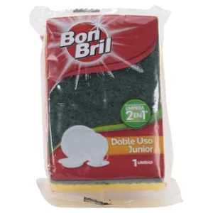 Esponja Bon Bril Verde Brillo Doble Uso 1 Unidad
