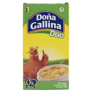 Doña Gallina Dúo 10 Tabletas