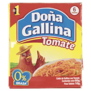 Doña Gallina Tomate 6 Tabletas