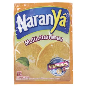 Jugo Yá Naranja En Polvo 20 G