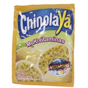 Jugo Yá De Chinola En Polvo Multivitaminas 20 G