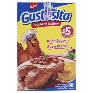 Caldo De Pollo Gustosita X48