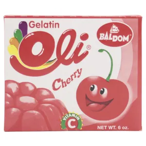 Gelatina Oli Cereza 85 G (3 Oz)