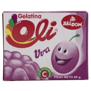 Gelatina Oli Uva 85 G (3 Oz)