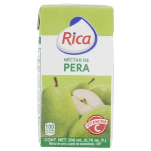 Jugo Rica Néctar De Pera 20 Ml