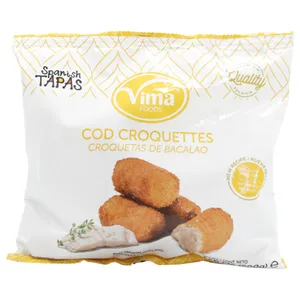 Congelado Croquetas De Bacalao Vima 500g