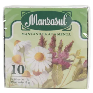 Té Leo Manzanilla-menta (10 Sobres)