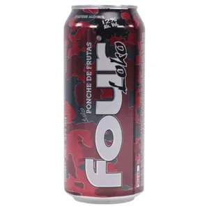 Cóctel Four Loko Ponche Frutas 473 Ml