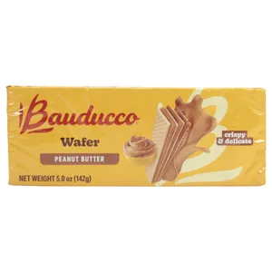 Galletas Bauduco Wafer Mantequilla De Maní