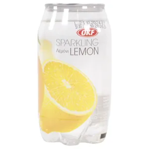 Agua Saborizada Okf Limón Con Gas 350ml
