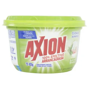 Lavaplatos En Barra Axion Aloe Y Vitamina 425 G