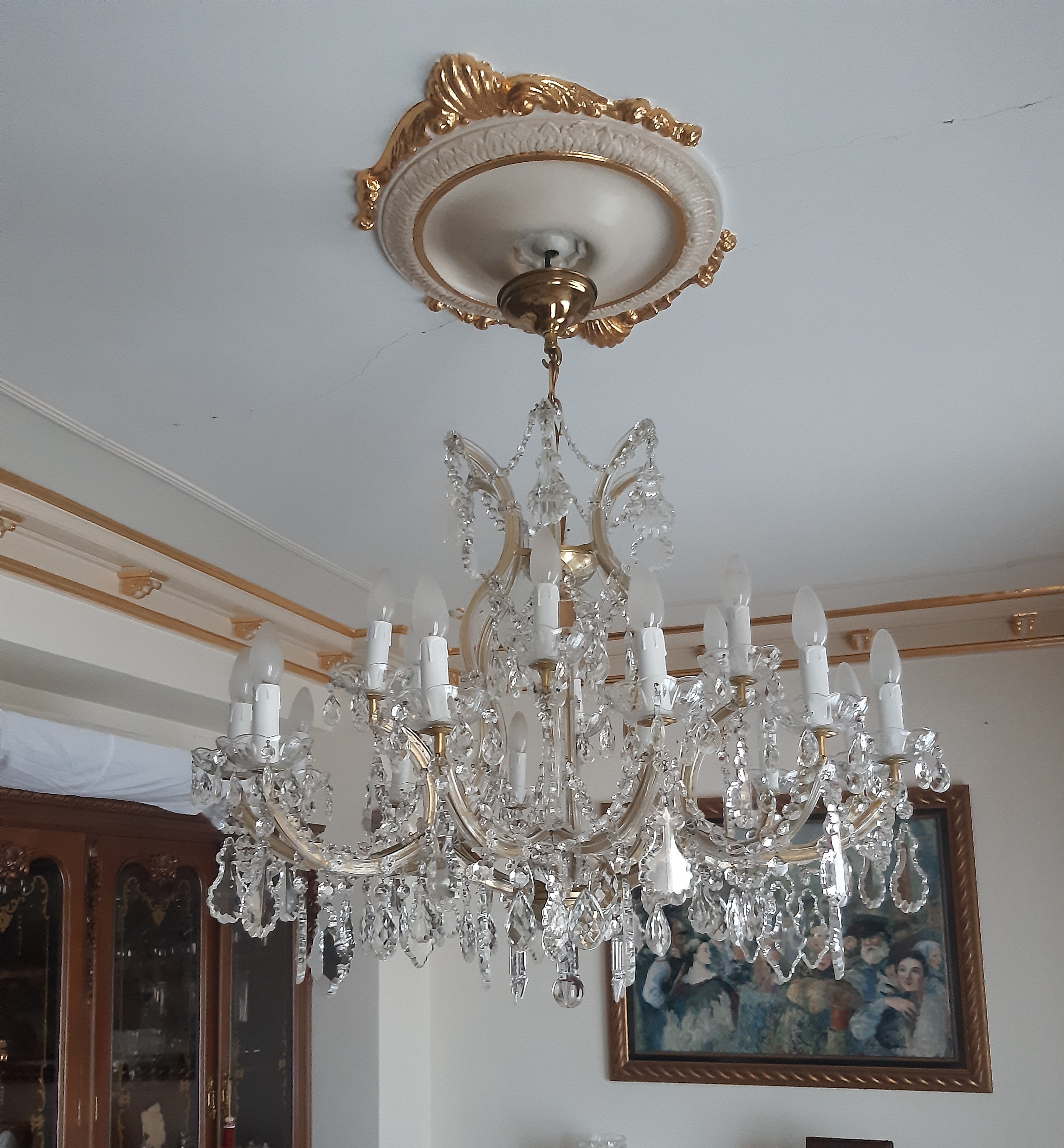 Lámpara de techo araña