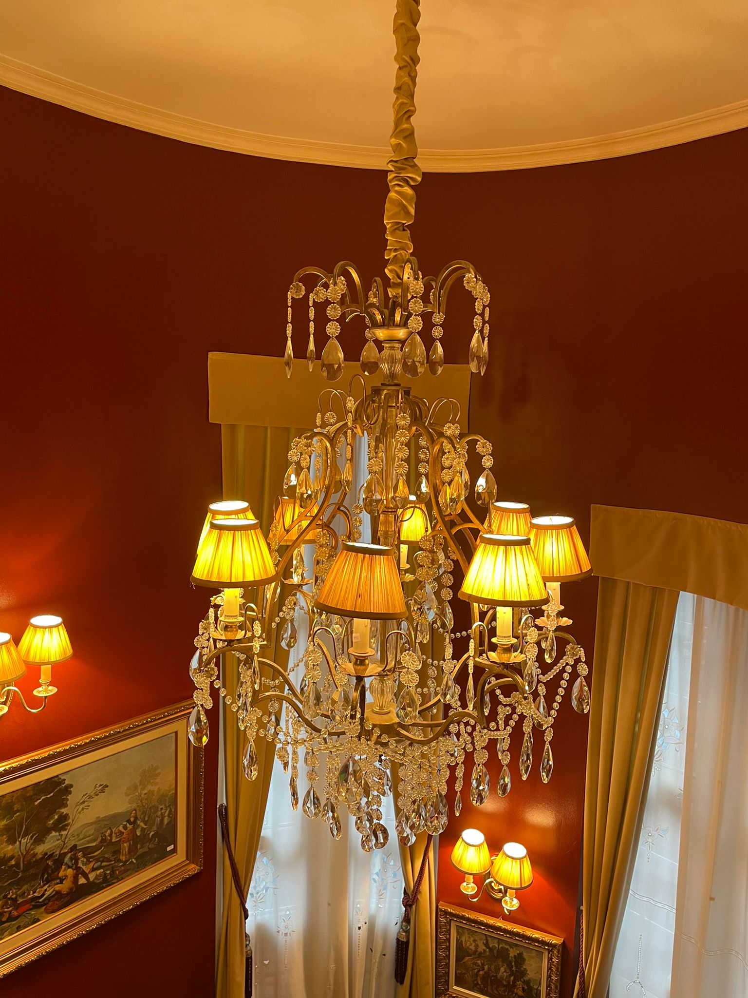 Lámpara de techo araña