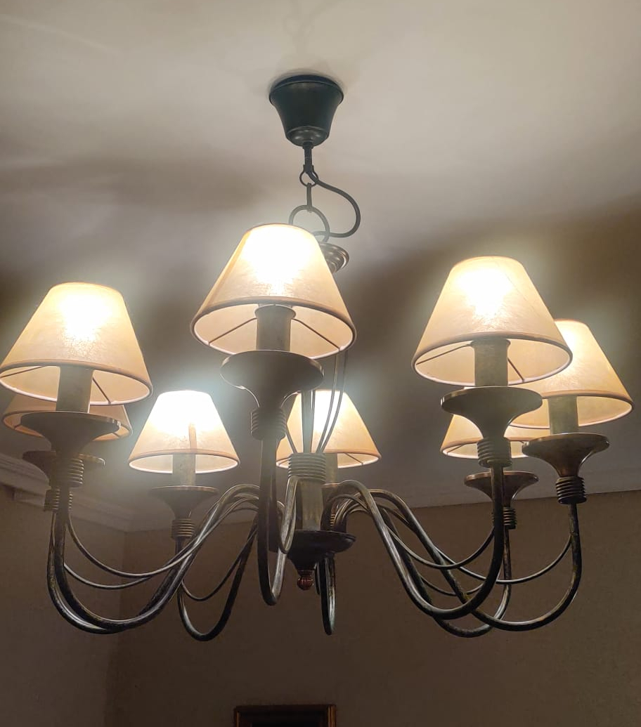 Lámpara de techo araña