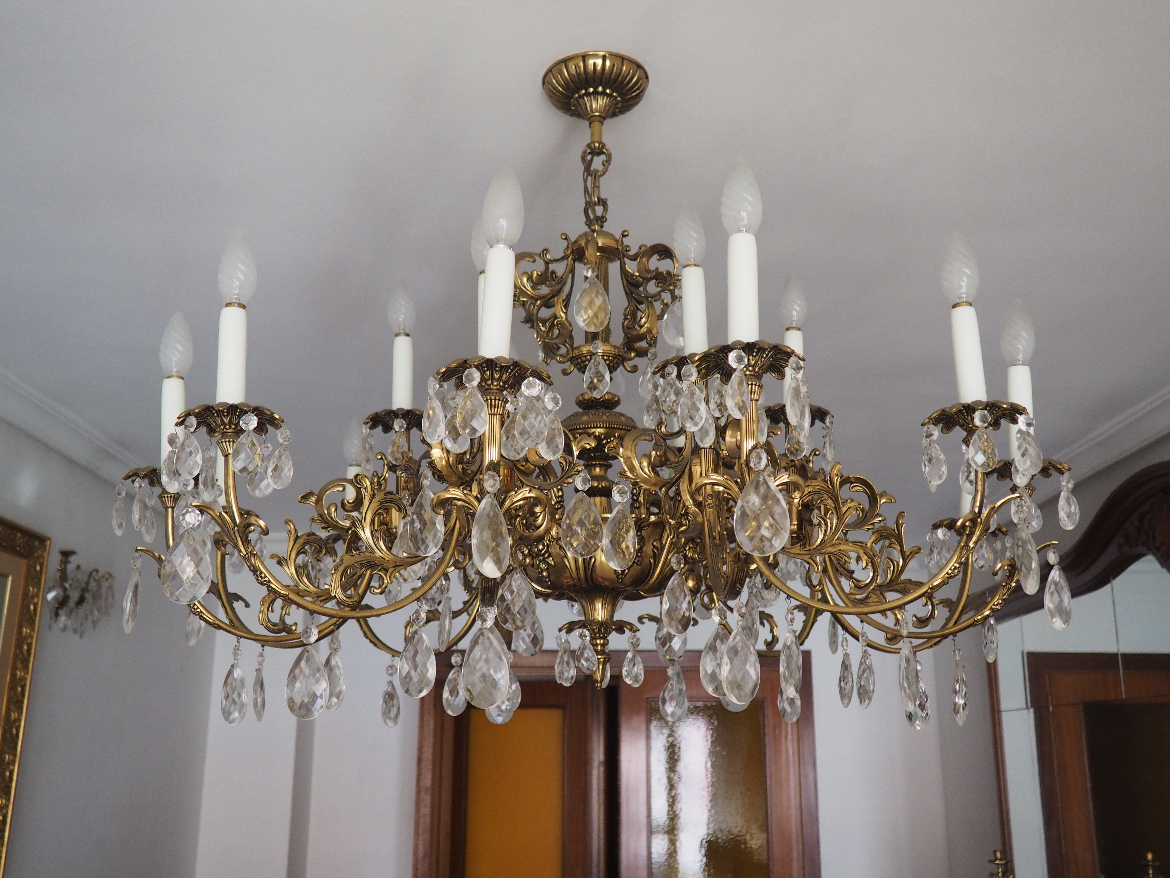 Lámpara de techo araña