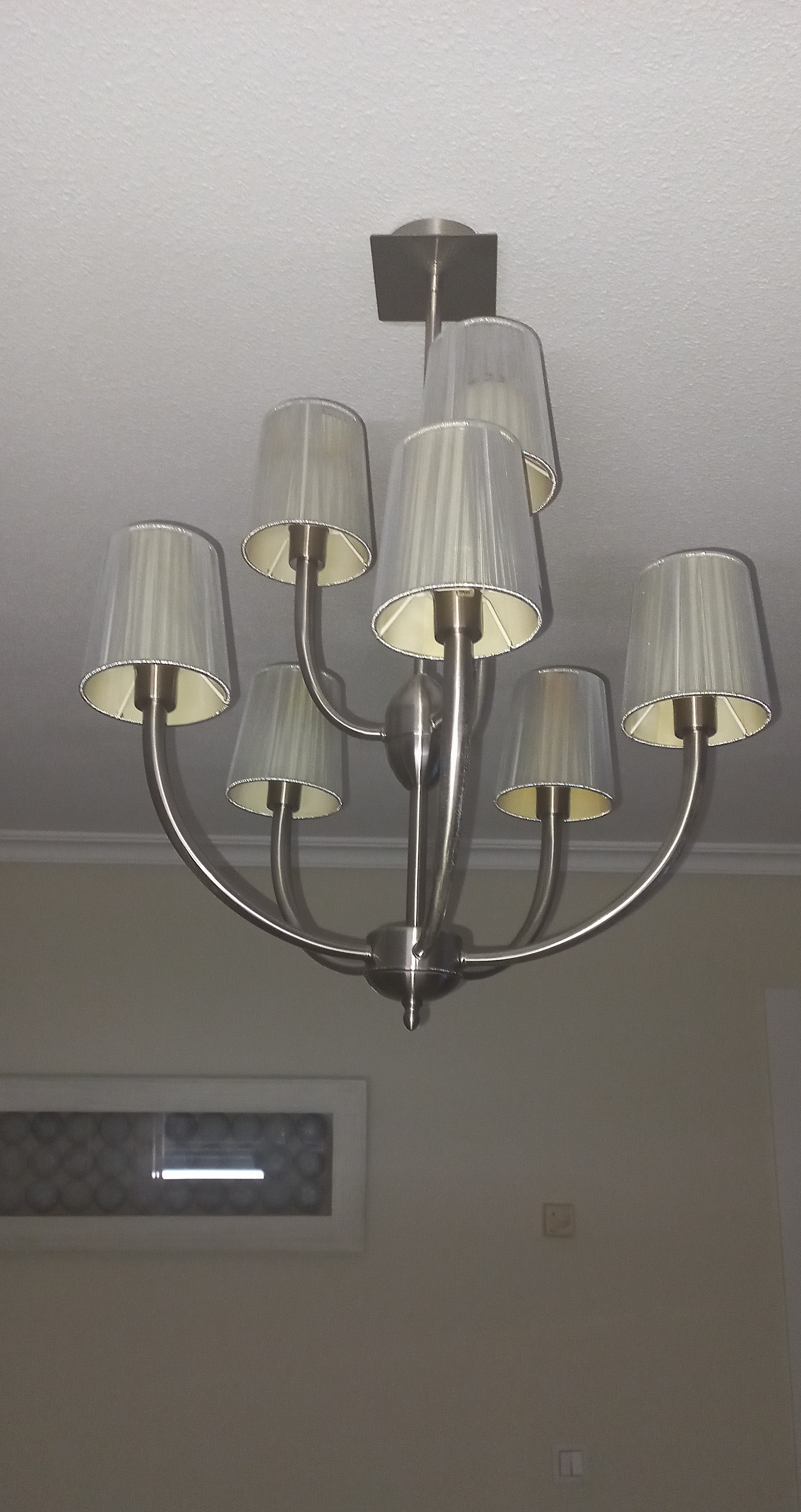 Lámpara de techo araña