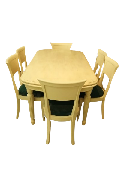 Mesa comedor + 6 sillas